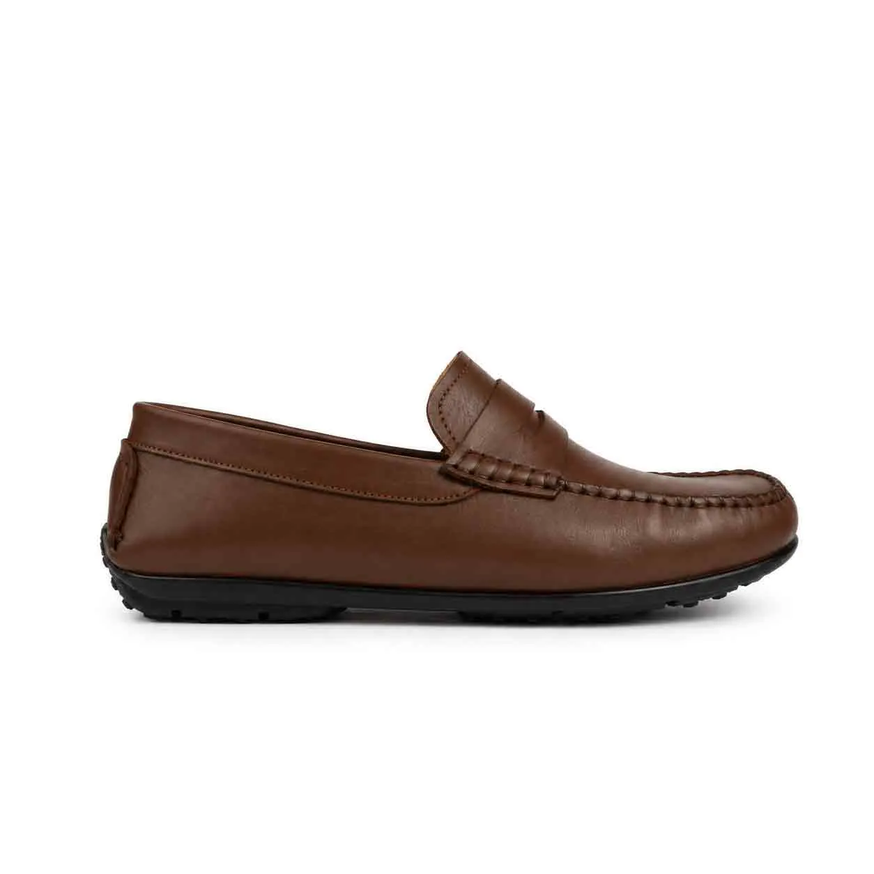 Moccasin pour homme 004 tabac cuir  miniature